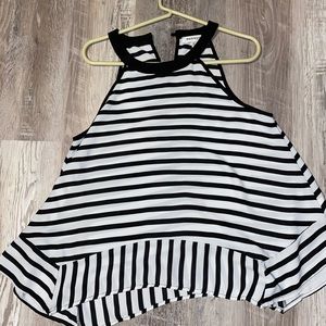 Moteau striped dress top